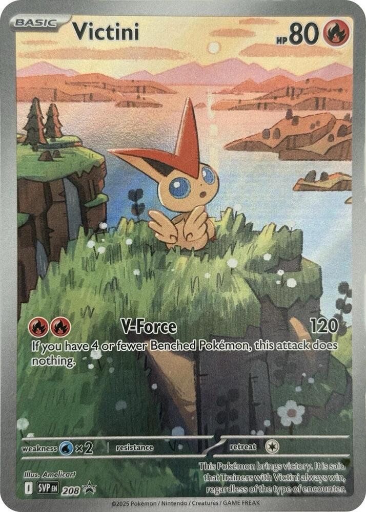 Victini #208 – Pokémon Promo – Löskort Near Mint