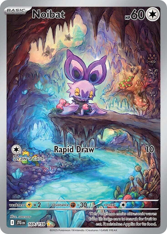 Noibat #169 – Pokémon Journey Together – Löskort Near Mint