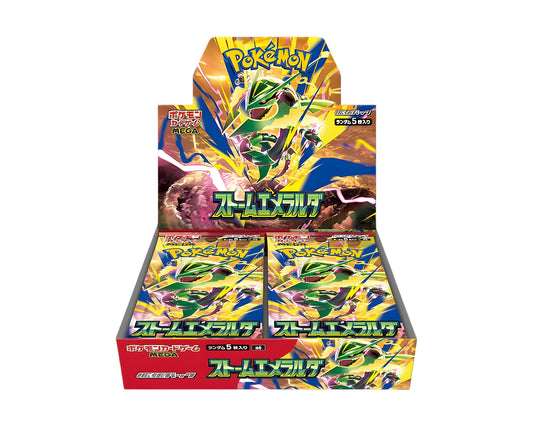 Pokémon M6 Storm Emeralda Booster Box (Japanese)