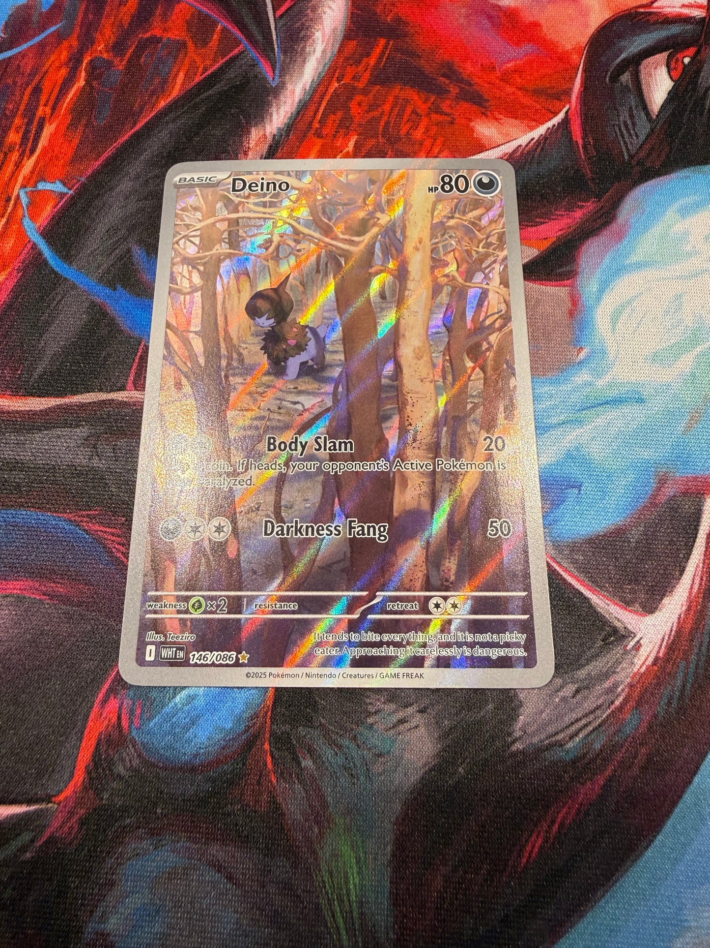 Deino #146 – Pokémon White Flare – Löskort Near Mint