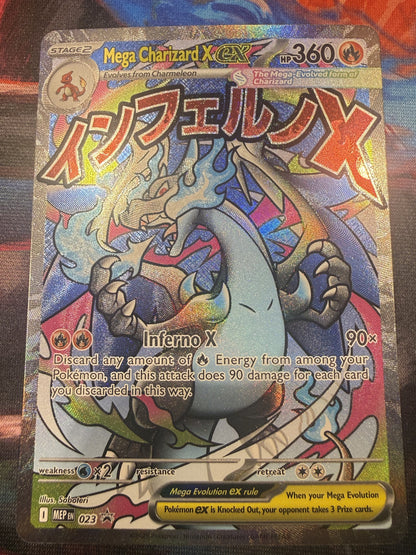 Mega Charizard X EX #23 – Pokémon – Löskort Near Mint