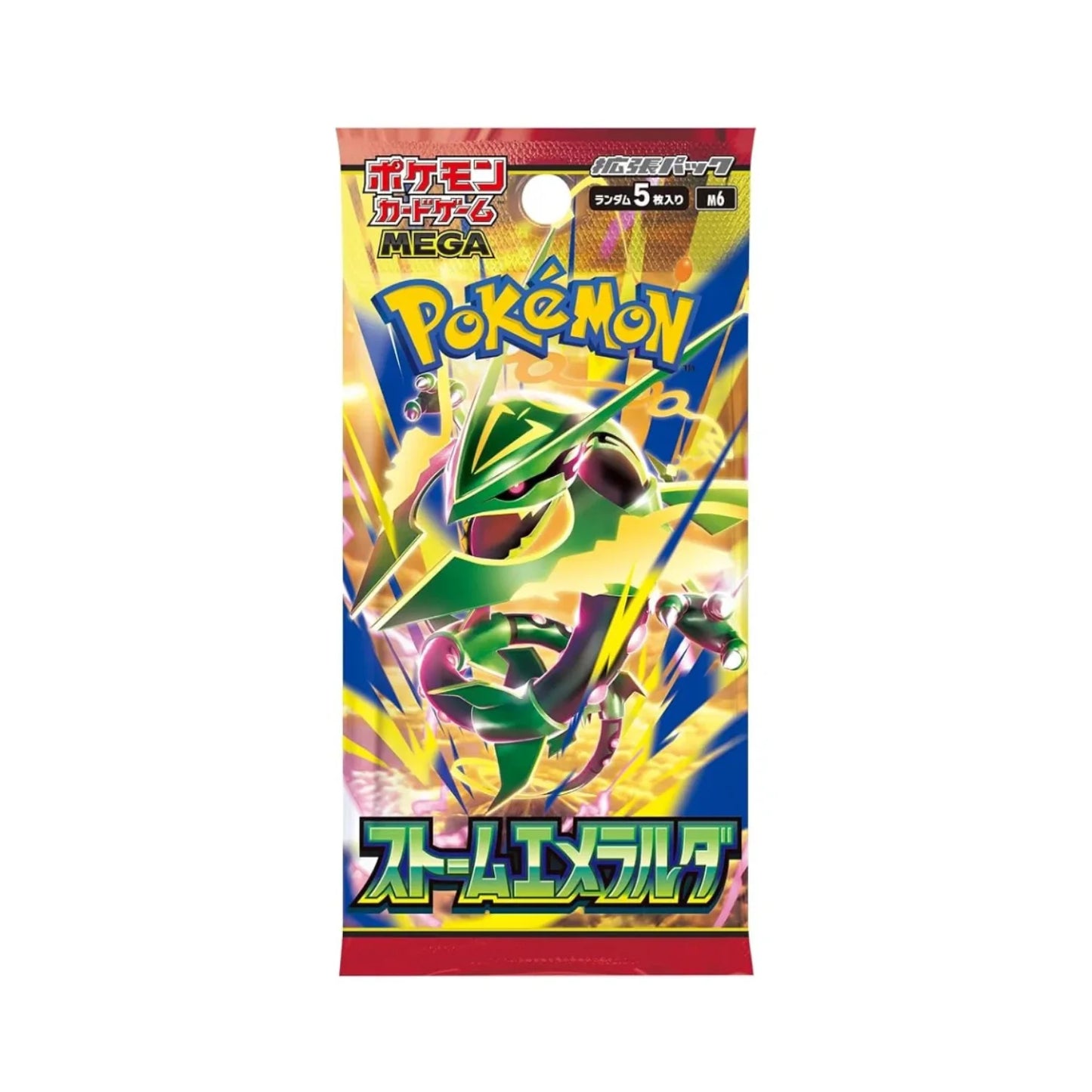 Pokémon Mega Evolution: Storm Emeralda Booster Pack (Japanese)