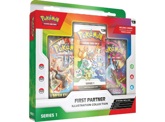 Pokémon: First Partner – Illustration Collection Series 1