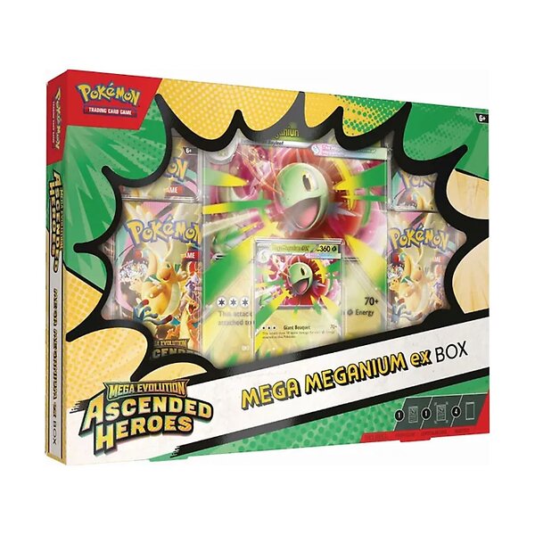 Pokemon Ascended Heroes Mega Meganium ex Box