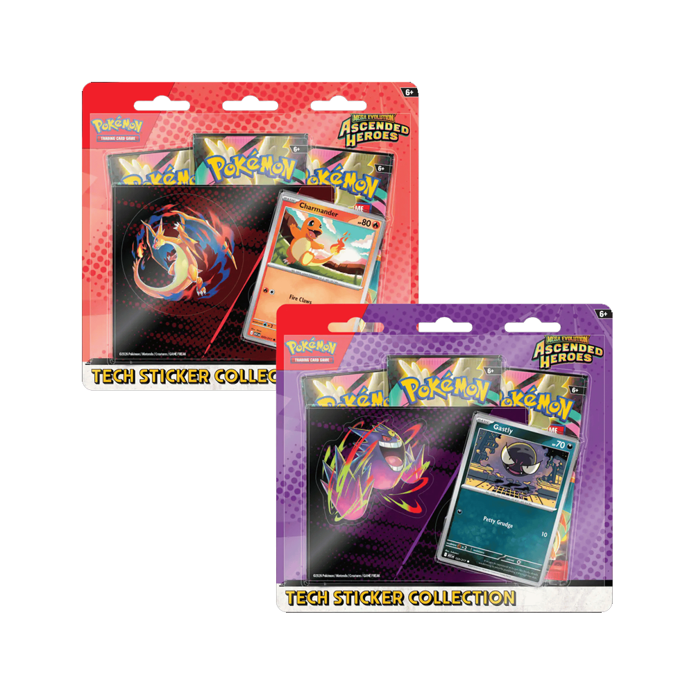Pokémon Ascended Heroes – Tech Sticker Collection